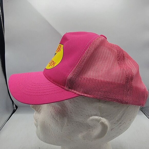 Bass Pro Shops Pink Trucker Hat Mesh Snapback Cap One Size Fits Most OSFM - Picture 2 of 10